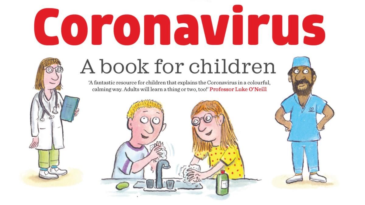 coronavirus book for children front cover